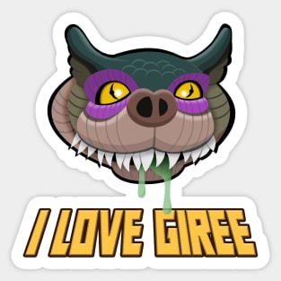 I Love Giree - No Heart - Yellow Sticker